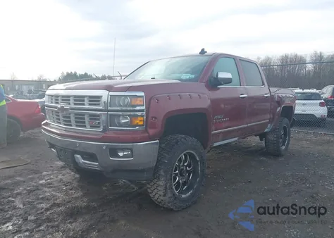 2015 Chevrolet Silverado 1500 2Lz from USA, damaged, VIN 3GCUKSEC7FG154154